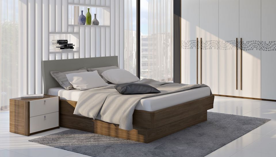 Kvalitetna dvižna postelja 180x200, Alples Arabeska