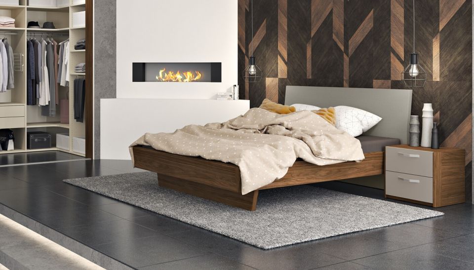 Moderna postelja Alples Arabeska 160x200, 180x200, dolžina tudi 210 in 220 cm