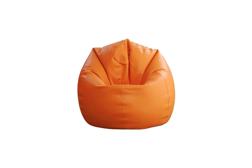 Vreča za sedenje oranžna XXL