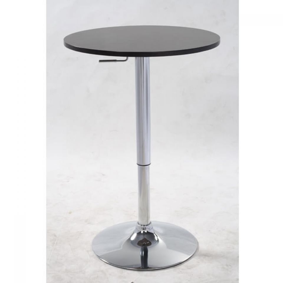 Barska miza, model Alexia, material MDF, dimenzija 60x60 cm, višina 68 do 90 cm