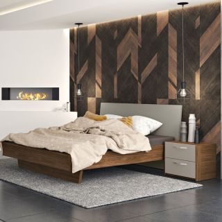 Spalnica Alples z garderobno sobo