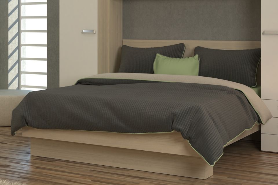 Lesena postelja 160x200
