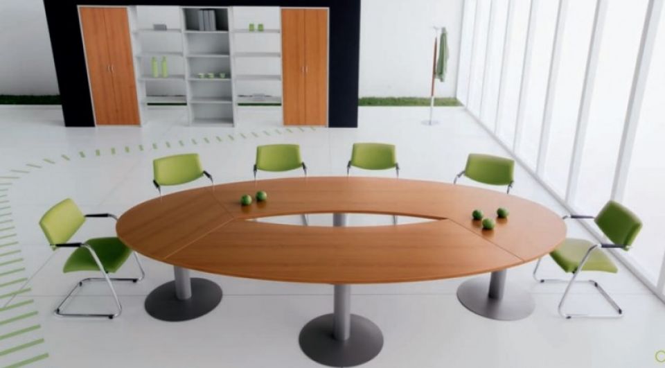 Pisarniško pohištvo Opal, za pisarne, sejne sobe, konferenčne mize, izdelava po meri.