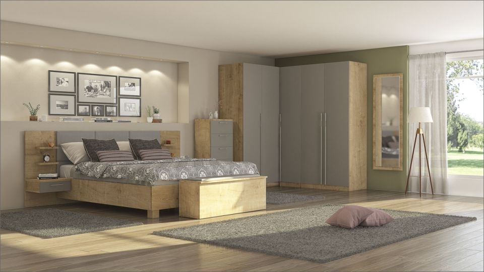 Moderna spalnica in prostorna postelja, Cvita