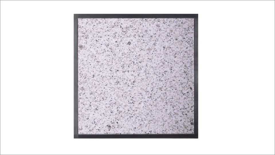 Vgradna granitna plošča 25x25 cm, barva Bianco cristall