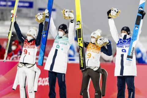Peter, Nika, Timi in Urša so olimpijski prvaki